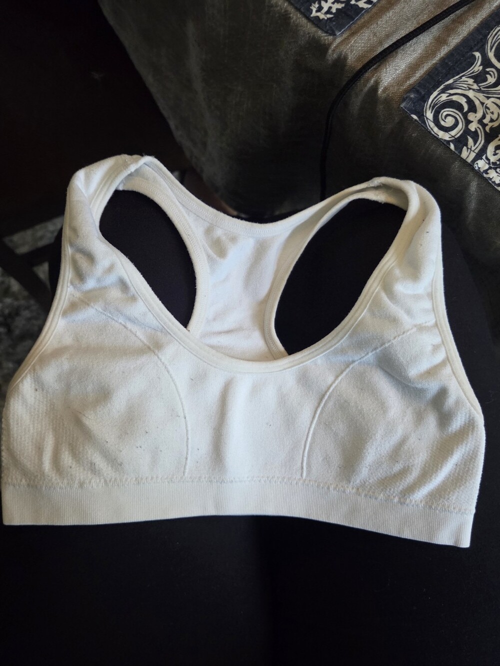 Youth Athletic Racerback Sports Bra sz YS